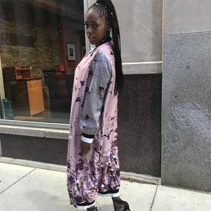 Longline Bomber jacket